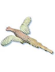 Landstroms Black Hills Gold Pheasant Lapel Pin / Tie Tack - PN761