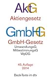 Aktiengesetz · GmbH-Gesetz