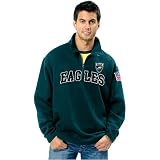 G-III Philadelphia Eagles Retro Quarter Zip Fleece