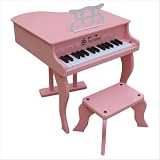 pianos Fancy Baby Grand Piano in Pink Toy pianos