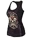 Ninimour- Digital Print Gothic Punk Tank Top Bodysuit