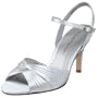 Colorful Creations Women's Candace Open-Toe Sandal,White,6 B US