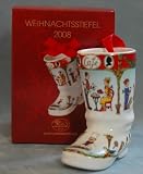 Hutschenreuther Weihnachtsstiefel 2008*Neu*