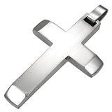 Image of Men's Stainless Steel Chunky Cross & Chain