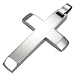 Men's Stainless Steel Chunky Cross & Chain
