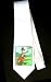 Party Decoration Necktie with kangaroos, australia, animals, apple, feeding, fruit