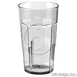 Laguna Plastic Tumbler, 16 oz. 3 Dozen per case, 36/CS