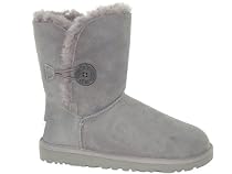 Ugg Australia Woman Bailey Button Short Boots * Black *