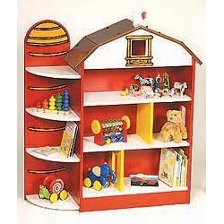Guidecraft Barn Bookshelf by Guidecraft