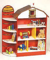 Guidecraft Barn Bookshelf