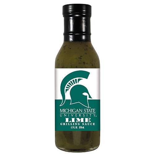Michigan State Spartans NCAA Lime Grilling Sauce - 12oz by Hot Sauce Harry