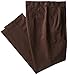 Savane Men's Big and Tall Pleated Performance Chino Pant