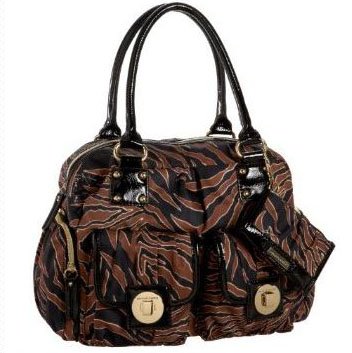 Franco Sarto Matisse Satchel,Tiger,one size