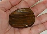 Tiger Eye Thumb Palm Worry Stone Healing Chakra Reiki Yoga