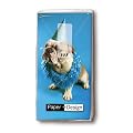 Taschent�cher - Blauer Hund