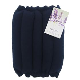 Knee & Leg Pad - Microwavable Lavender Wheat Bag - Navy Fleece