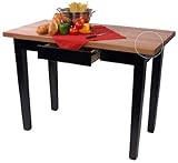 John Boos & Co. Le Classique Kitchen Table with 1 Shelf - 30" x 48" - RN-C4 ....