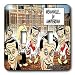 Londons Times Funny Panel Hollywood Cartoons - Meanwhile In Amsterdam You Have To Be Old Enough To Remember The Original Dick Van Dyke Show - Light Switch Covers - double toggle switch