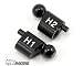 XRAY 4.9mm Aluminum Quick Roll-Center Holder (H1+H2)