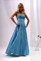 Abendkleid, Ballkleid türkis, mit Stola