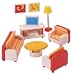 Pintoy Dolls House Wooden Accessory set - Living Room