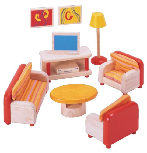 Buy Pintoy Dolls House Wooden Accessory set - Living Room online at Discounted New and Used prices. Delivered to your door with Childrens Toyshop.com