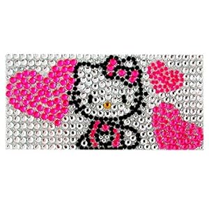 Hello Kitty Decorative Jewel Sticker: Hearts