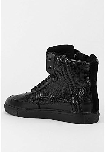 Criminal Damage Python Sneakers Black Trainers 6