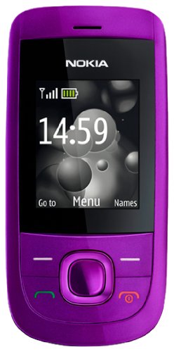 Mobilcom CallYa Pac Nokia 2220 Prepaid Handy inkl. 1 Euro Startguthaben purple