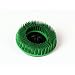 Scotch-Brite Bristle Disc, Ceramic, 12000 rpm, 4-1/2" Diameter, 50 Grit, Green (Pack of 10)