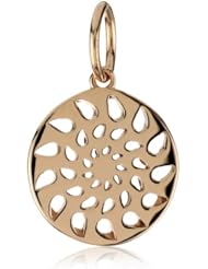 Phillips Frankel "Energy" Rose Gold Logo Pendant Necklace