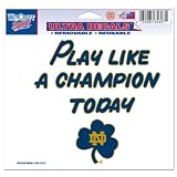 Notre Dame Fighting Irish 5"x6" Ultra Decal Window Cling