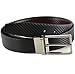 Alpine Swiss Mens Dress Belts Reversible Black Brown Leather Imported from Spain