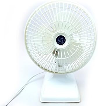 Small 6" Table top Desk Fan, Super Quite motor 6 Inches , 2 speed switch, 120V vertical tilt Adjustment. Home Office desk floor etc (Quantity: 3 Pieces)