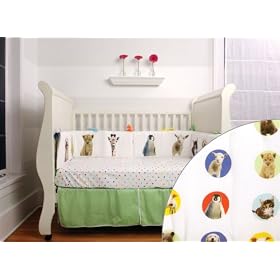 Buy Babylicious Zoo 3 Piece Bedding Set (Bumper,... by Babylicious now!
