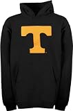 Tennessee Volunteers Youth Black Tackle Twill Hooded Sweatshirt