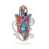 Orange Hamsa Pin from the Artazia Collection #611OR JP MP