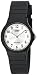 Casio Women's Core MQ24-7B3 Black Resin Quartz Watch with White Dial