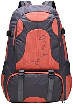 Daosen 45L Men Outdoor Hiking Backpack Sport Bag Travel Camping Cycling Backpack Orange
