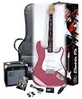 Electric Guitar Package SX EG1K BGMY Pink w/GA1065
