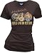 Search : Junk Food Wonder Woman Supergirl Batgirl Anything Boys Can Do Black Wash Juniors/Ladies T-Shirt Tee