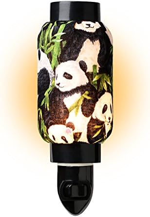 Asian Paper Night Light - Red with Black Chinese Lettering (Green)