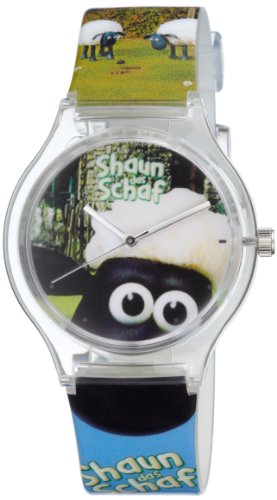 Shaun das Schaf Unisexarmbanduhr 05200S für Damen, Herren und Kinder