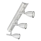 IMAGE OF Eglo 88363A Halva-1, Chrome, 3-Light Track Light Fixture