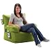 Comfort Research Big Joe Dorm Chair with Smart Max Fabric, Green Flash