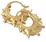 Image of 9ct Yellow Gold AMC86053 Ladies Creole Earrings