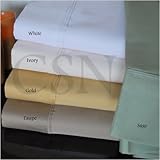 Bundle-77 1200 TC Solid Duvet Cover Set Size: Full/Queen, Color: Taupe