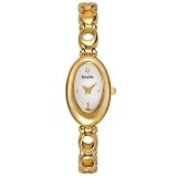 BULOVA Watches:Bulova Women's 97V21 Gold-Tone Bracelet Watch