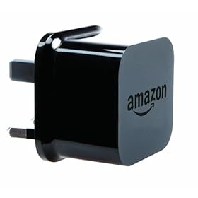 Tablet Power Adaptor, Kindle PowerFast for Accelerated Charging, UK (for Kindle Fire and Kindle Fire HD)