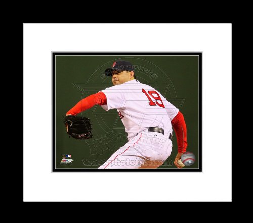 Boston Red Sox Josh Beckett 2011 Action Framed 8x10 Picture